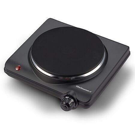 1000W Elite Gourmet Cast Iron Electric Hot Plate $13.59 + Free Shipping w/ Prime or on $35+