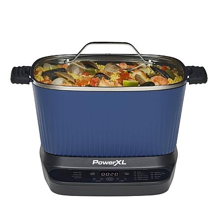 7.5-Qt PowerXL StirMax 9-in-1 Digital Multi-Cooker w/ Automatic Paddle to Stir & Shred $43.58 + Free Shipping