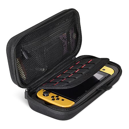 Amazon Basics Nintendo Switch Case w/ 12 Game Card Slots (Black) $7.52 + Free Shipping w/ Prime or on $35+