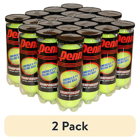 2-Pack (24 Cans, 72 balls Total, $2 per can) Penn Championship Extra Duty Tennis Balls $48
