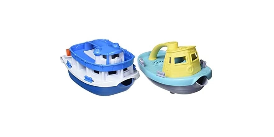 Green Toys Paddle Boat & Tug Boat Combo - $12.99 - Free shipping with Prime  - $12.99