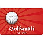 Get a $50 Golfsmith Gift Card for only $40 - Email delivery