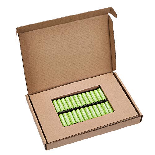 24-Pack Amazon Basics Rechargeable 850 mAh AAA NiMh High-Capacity Batteries $16.04 with S&S