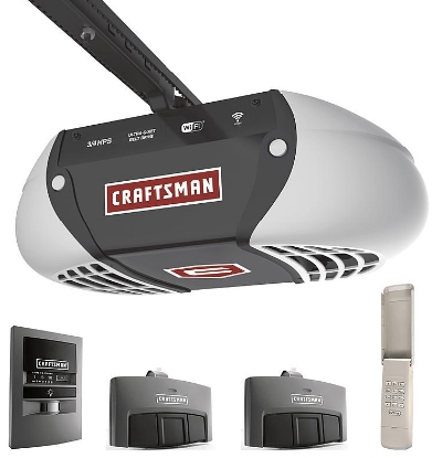 Craftsman 3 4 Hp Belt Drive Garage Door Opener W Wi Fi