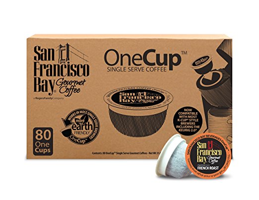 Amazon Prime: San Francisco Bay Keurig K-cup, French Roast, 80 Count $22.02 ($0.28 / Count)