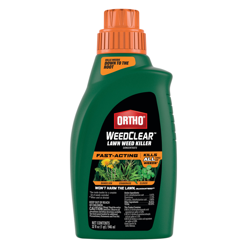 Ortho WeedClear Lawn Weed Killer Concentrate (North) 32 oz.  in store only price.  - $7.00