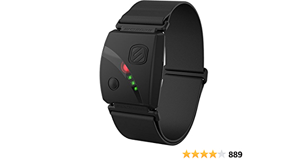 Scosche Rhythm24 - Waterproof Armband Heart Rate Monitor HRM Optical with Dual Band ANT+ and BLE Bluetooth Smart PELOTON  - $59.99