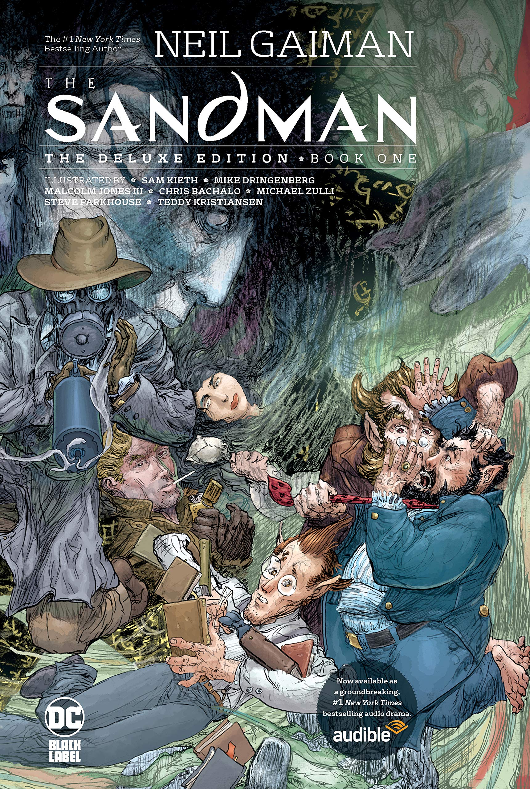 The Sandman: Deluxe Edition volumes 1-4 $11.99 each kindle comixology $12.75