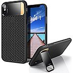 iPhone X Case with Metal Kickstand and Honeycomb Heat Dissipation $6.29 AC @Amazon FS prime