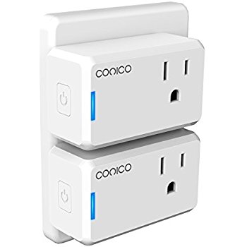 2 Pack Mini WiFi Smart Plug (Works with Alexa)$23 AC @ Amazon