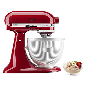 Refurbished KitchenAid Ice Cream Maker Attachment + Free Shipping $37.49 at KitchenAid Official Store via eBay