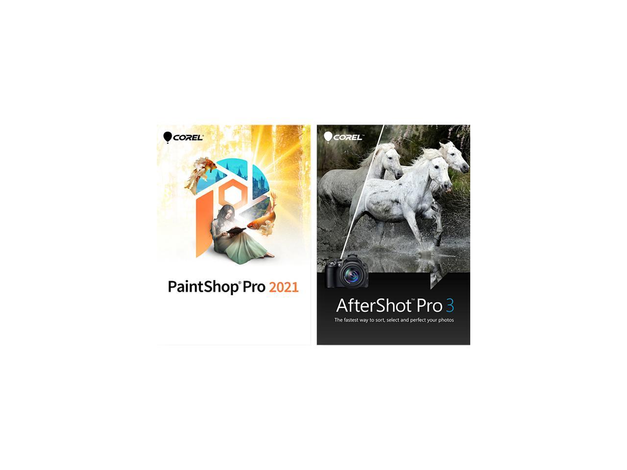 Corel PaintShop Pro 2021 with AfterShot Pro 3 - OEM - $12.75 (with free shipping) via Newegg