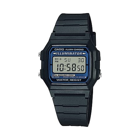 Casio Men's Vintage F105W-1A Illuminator Water Resistant Sport Watch $17.97