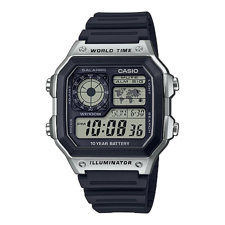 Casio "Royale" AE-1200WH-1CVCF $21.56 at Amazon