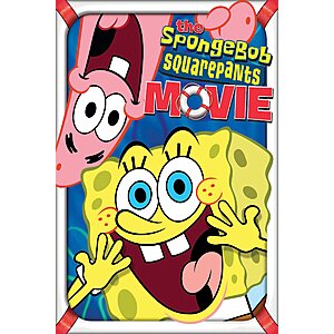 Amazon Prime Digital HD 5 Movies Animated Kids SpongeBob
