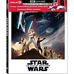 Star Wars: The Rise of Skywalker 4K Ultra HD (4 Disc set) - Target exclusive Ultimate Collector's Edition for $24.49