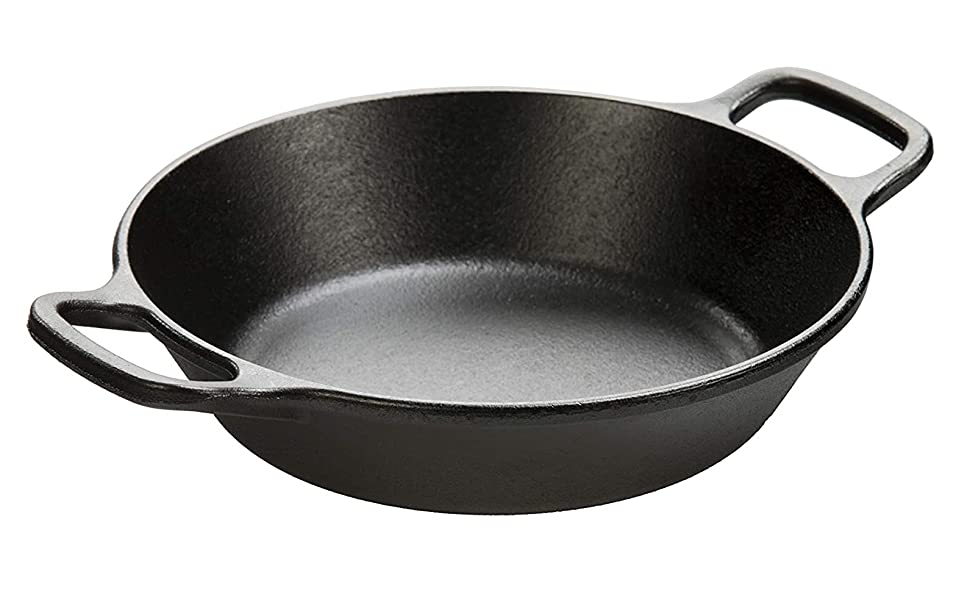 Lodge Cast Iron Round Pan, 8 in, Black - Available at Amazon and homedepot.com - $13.55