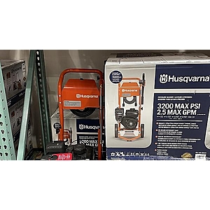 Husqvarna 3200 psi 2.5 deals gpm gas pressure washer