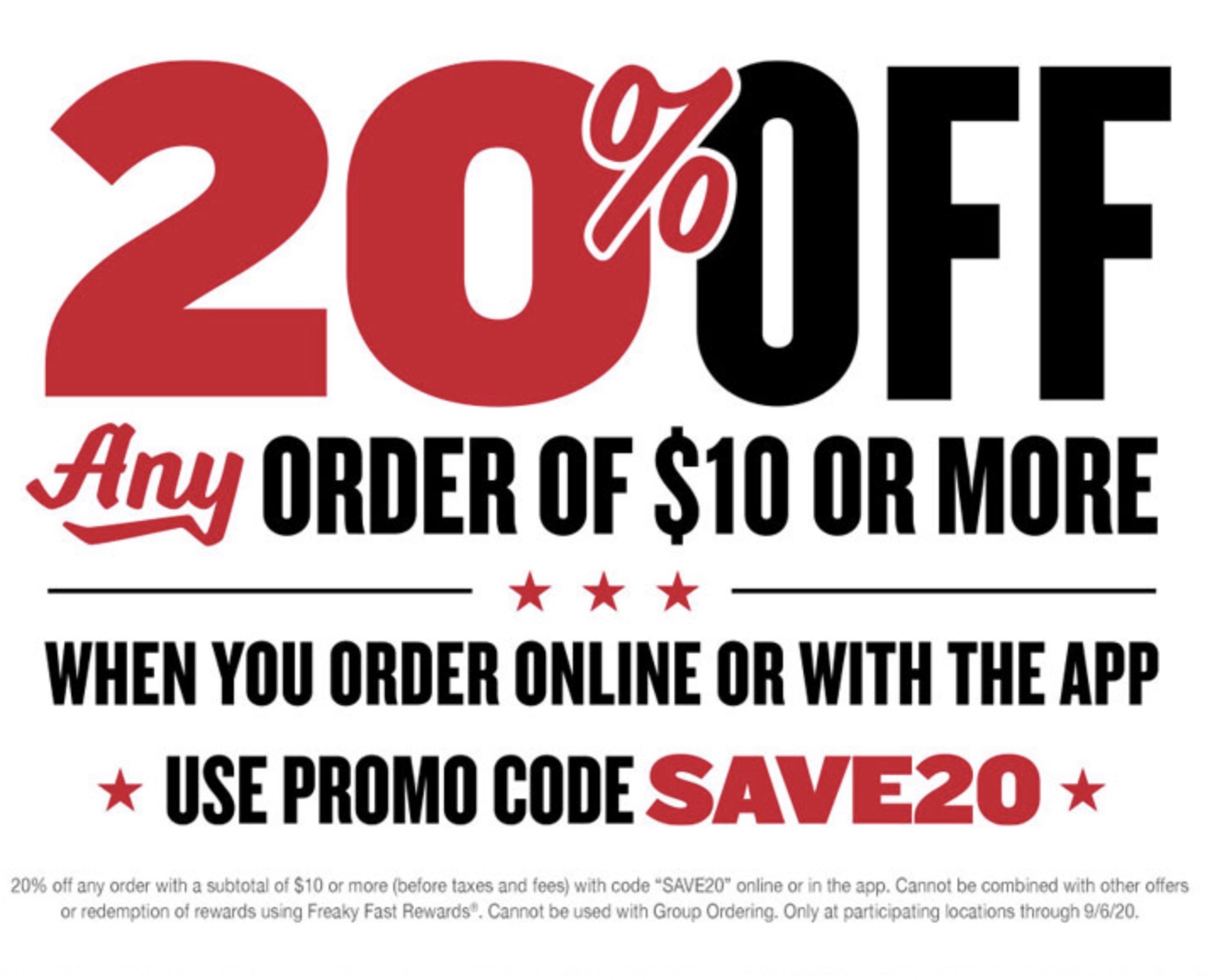 Jimmy John’s promo code - 20% off, online or in the app