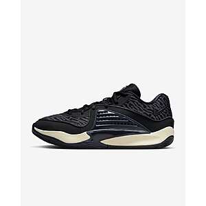 Nike KD16 Basketball Shoes (Black)- $67.48