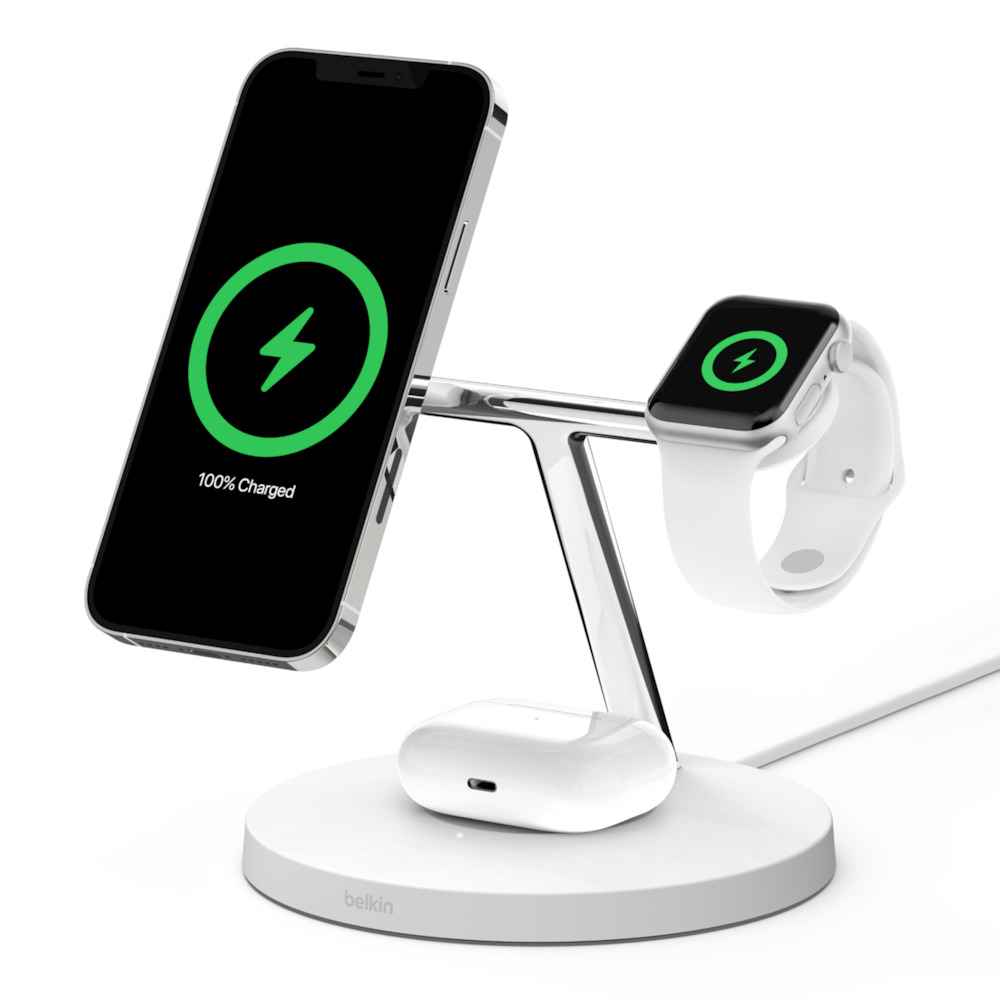Belkin BOOST↑CHARGE PRO 3-in-1 Wireless Charger with MagSafe $140