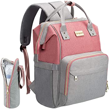 Cosyland Diaper Bag Backpack Nappy Maternity Backpack For Mom With Usb Charge Pink 19 59