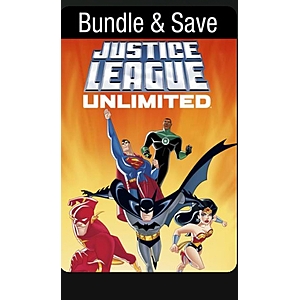Justice League Unlimited:Complete series  in HD for 9.99$ Fandango (and apple)
