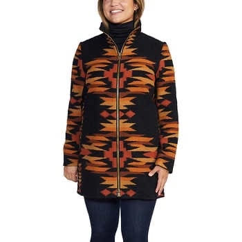 Costco Deal Pendleton Ladies Wool Blend Walker Coat 29.97