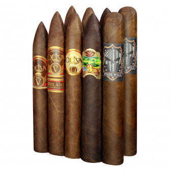Cigars Oliva 10 pack sampler, including V, Melanio, and more. $25 per 10 as low as $1.77 per cigar. Free shipping