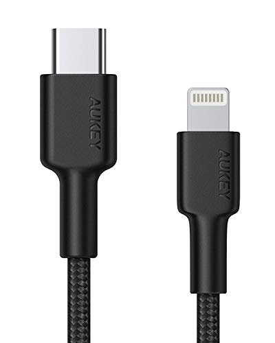 Prime Members: Aukey Cables: 3.6' MFI-Cert. USB-C to Lightning + 3' USB-A to Lightning $11.10 + Free Shipping