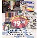 Royal & Langnickel Paint Set for $19.88
