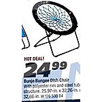 Bunjo Bungee Dish Chair for $24.99