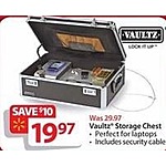 Vaultz Storage Chest for $19.97