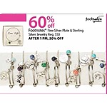 Footnotes Fine Silver Plate &amp; Sterling Silver Jewelry - 60% Off