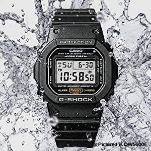 Casio Men's G-Shock Quartz Watch with Resin Strap, Black, 20 (Model: DW5600E-1V) $48.98