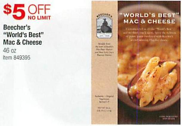 Costco Wholesale Black Friday: Beecher's 