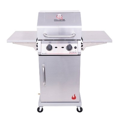 Char-Broil Stainless Steel 2-Burner Gas Grill Model # 463655421 - $216