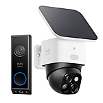 Costco Members: eufy Security Pan/Tilt Solar Cam w/ Dual Cam Doorbell Bundle $200 + Free Shipping