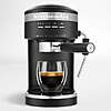 KitchenAid Semi Automatic Espresso Machine and Automatic Milk Frother Attachment Matte Black KES6404BM - $279.95