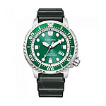 Citizen Eco-Drive Promaster 44mm Men's Watch (Green Dial  w/ Black Rubber Band) $160 + Free Shipping