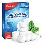 12-Pack Vacplus Automatic Toilet Bowl Cleaner Tablets $4 w/ Subscribe &amp; Save