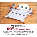 Craft Warehouse Black Friday: Pro-Cision Trimmer - 50%Off