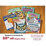 Craft Warehouse Black Friday: Mindware Coloring Books - 50% Off