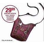 Belk Black Friday: Entire Stock Handbags From B.O.C. and Bueno, Select Styles for $29.99
