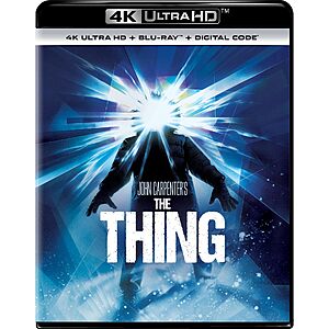 The Thing (1982) (4K UltraHD + Blu-Ray + Digital Code) .25 & More
