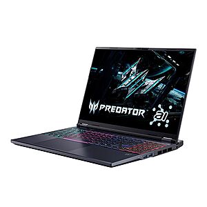 Acer Predator Helios Neo 16: 16" QHD+ IPS 240Hz, Intel Ultra 9 275HX, RTX 5070 Ti, 32GB DDR5, 1TB SSD $1599.99