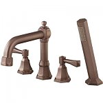 Home Depot: Bell Foret Hexagon Roman Tub Faucet with Handheld Showerhead 80% off