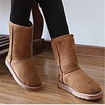 Women's 9&quot; Cozy Boots - Multiple Colors $15 + Free Shipping via Flashsteals