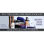 Win $350+ in Pro Hair Tools and Products from BANGSTYLE! Ends 7/4/16