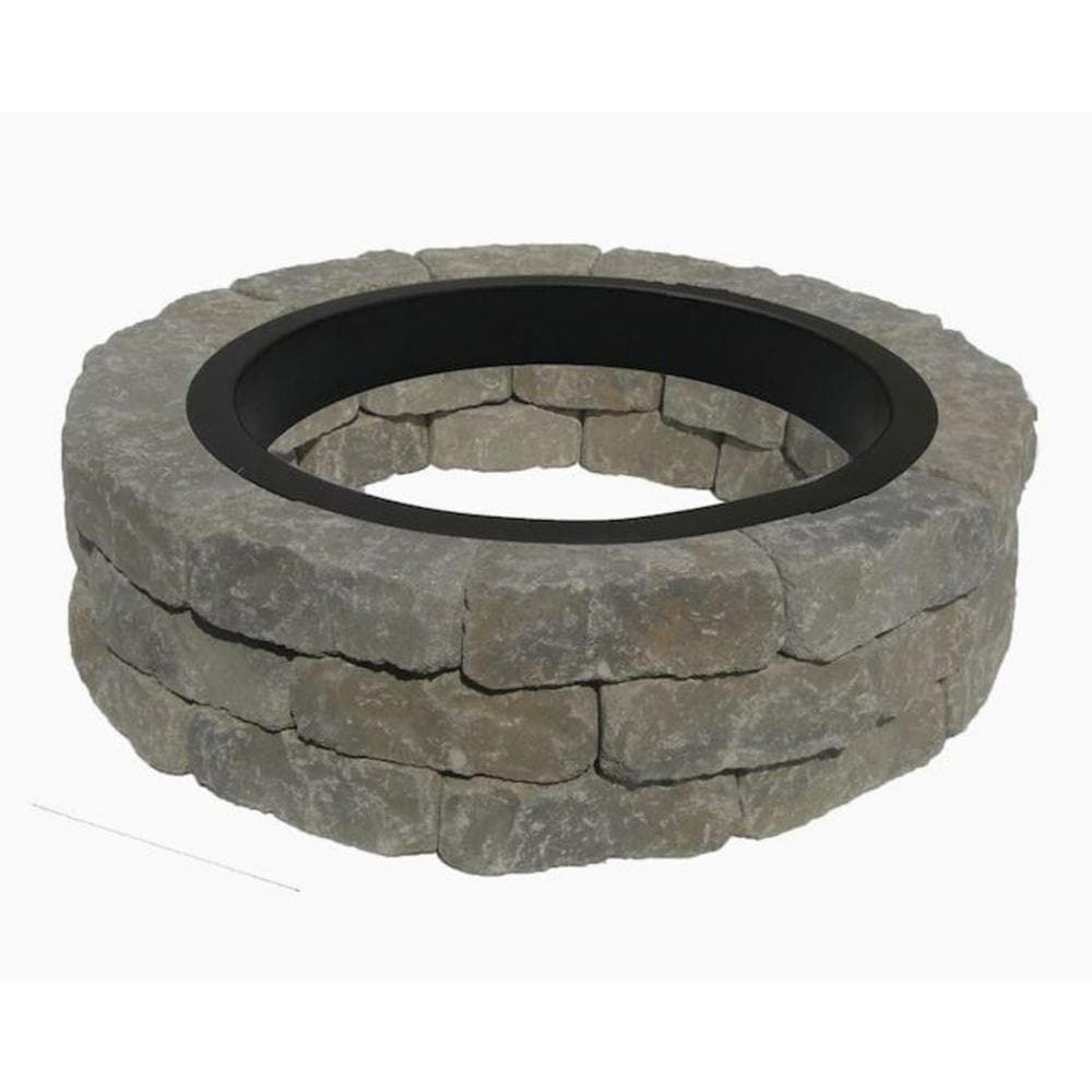 43.5 in. Round Fire Pit Kit HD clearance B&M YMMV $49